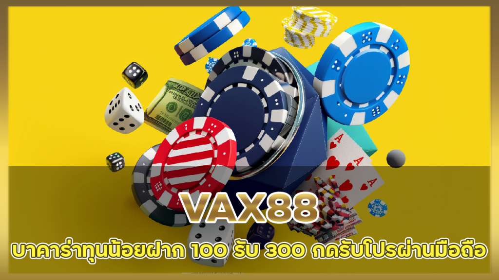 บาคาร่าทุนน้อย VAX88